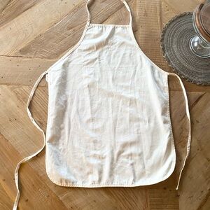 White Kitchen Apron